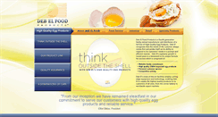 Desktop Screenshot of debelfoods.com